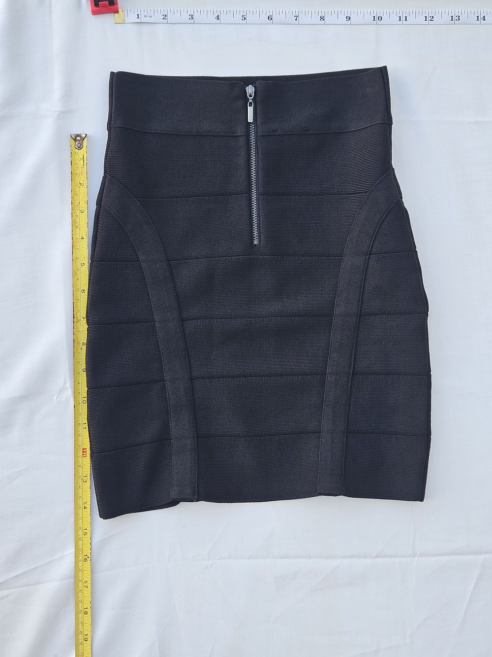 BEBE black Bodycon Bandage Skirt Women Skirts Size M - Picture 3 of 5
